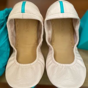 Ballet pink Tieks flats